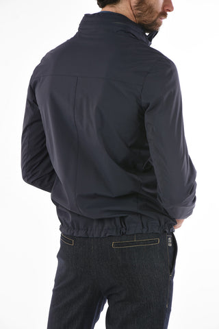 Removable Hooded Jacket with Drawstring Bottom