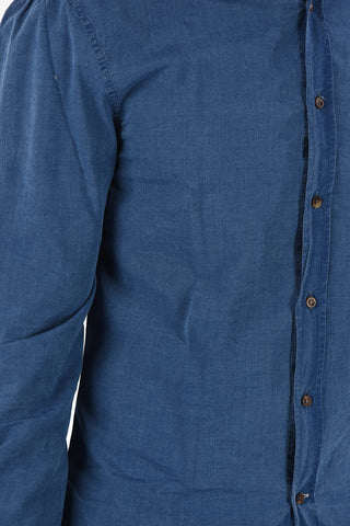 Camicia Button Down SLIM FIT in Denim