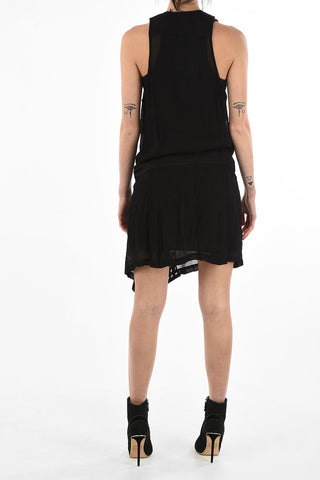 vestito attillato mini D-LENYNE con spacco frontale
