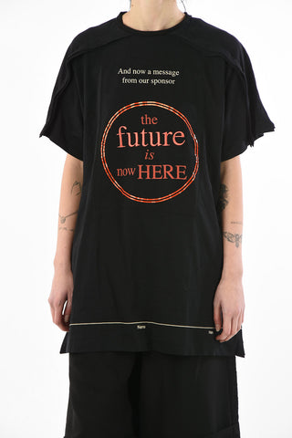 Printed Oversize T-JIP-D T-shirt