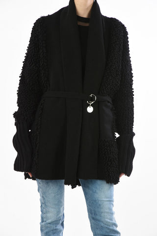 Knit M-TERRY Coat with Belt