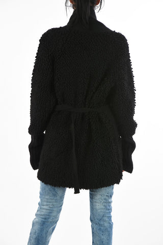 Knit M-TERRY Coat with Belt