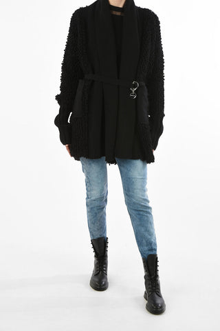 Knit M-TERRY Coat with Belt
