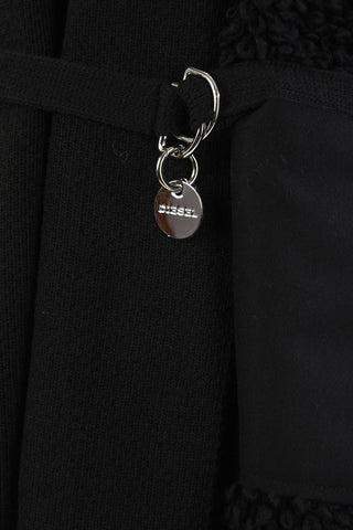 Knit M-TERRY Coat with Belt