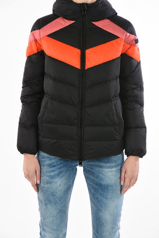 Full Zip W-CLAUDINE-HOOD Down Jacket