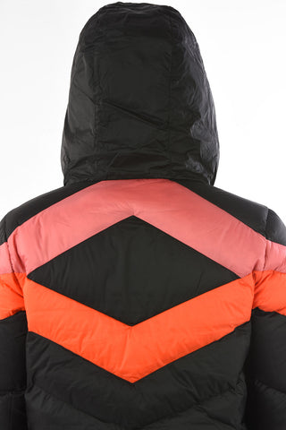 Full Zip W-CLAUDINE-HOOD Down Jacket