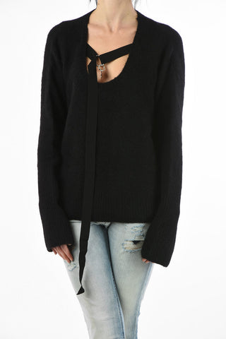 Oversize M-ALPY chocker Sweater