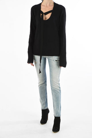 Oversize M-ALPY chocker Sweater