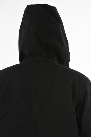 Snap Button Faux Fur Inner R-WIKIBI Parka Jacket