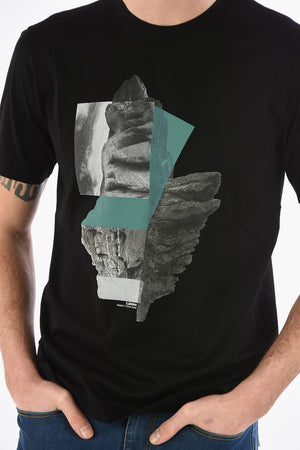 ZZEGNA T-shirt Girocollo con Stampa