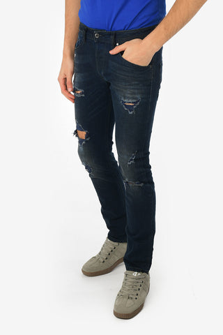 17cm Distressed BELTHER Slim Fit Jeans L32