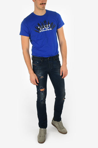 17cm Distressed BELTHER Slim Fit Jeans L32
