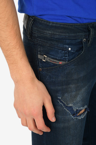 17cm Distressed BELTHER Slim Fit Jeans L32