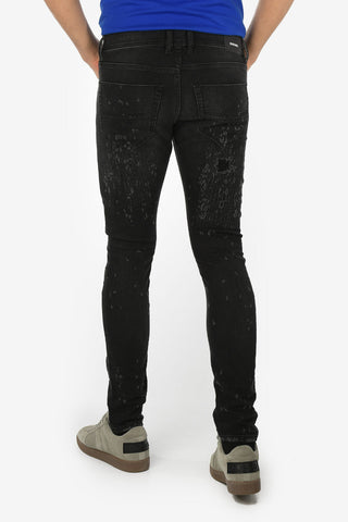 15cm Slim Fit TEPPHAR Distressed Jeans L30