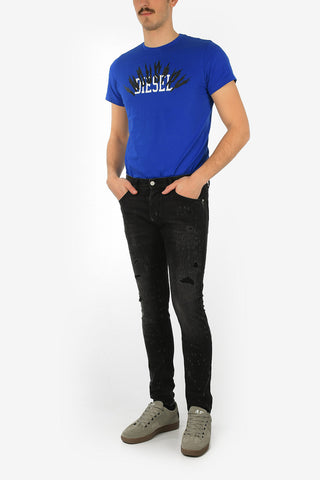 15cm Slim Fit TEPPHAR Distressed Jeans L30