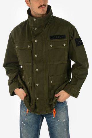 Snap Button J-TOUCHA-SIMPLE Utility Jacket