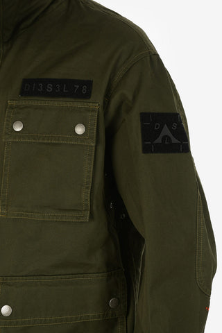Snap Button J-TOUCHA-SIMPLE Utility Jacket
