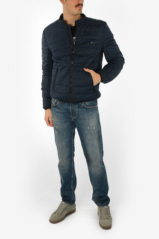 Full Zip W-HANKS-QUILT Down Jacket