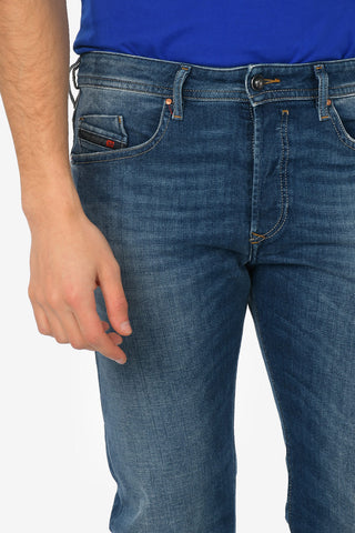 18cm Stone Washed BUSTER Slim Fit Jeans L34