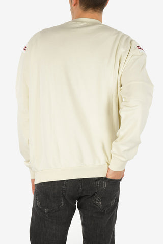 Logo-Print S-RADIO Crew-Neck Sweatshirt