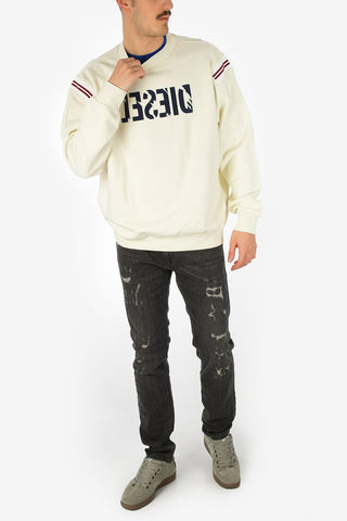 Logo-Print S-RADIO Crew-Neck Sweatshirt