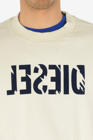 Logo-Print S-RADIO Crew-Neck Sweatshirt
