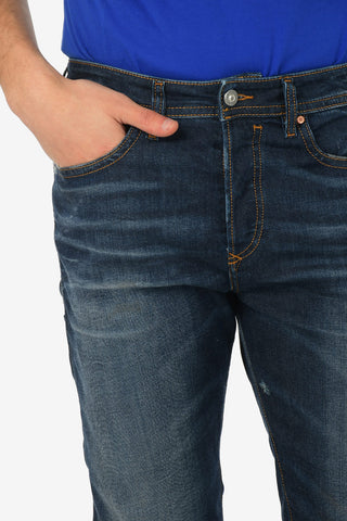 19cm Stonewashed BUSTER Slim Fit Jeans L34
