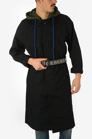 Cappotto con Cappuccio J-NOBURUX e Cintura Logata