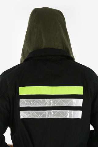 Cappotto con Cappuccio J-NOBURUX e Cintura Logata