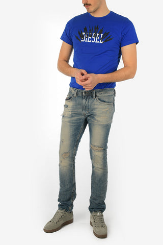 17cm Distressed THAVAR Slim Fit Jeans L30