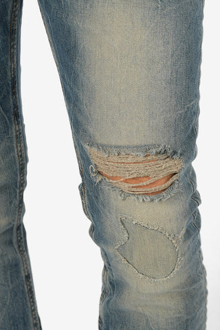 17cm Distressed THAVAR Slim Fit Jeans L30