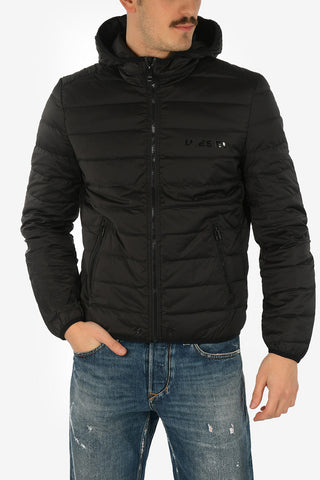 Hooded W-HANKS-HOOD Down Jacket