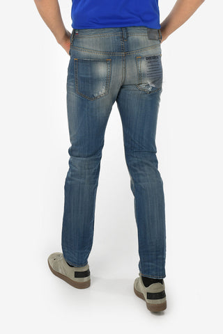 18cm Stone Washed BUSTER Slim Fit Jeans L32