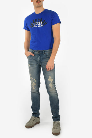 16cm Distressed THAVAR-XP Slim Fit Jeans L34