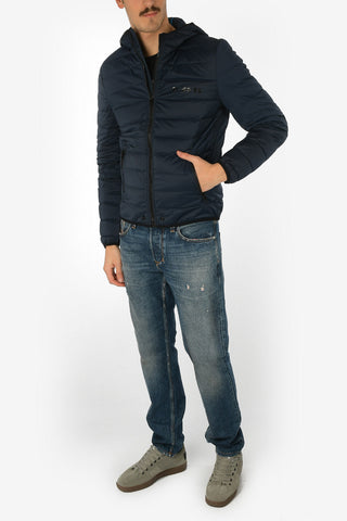 Hooded W-HANKS-HOOD Down Jacket