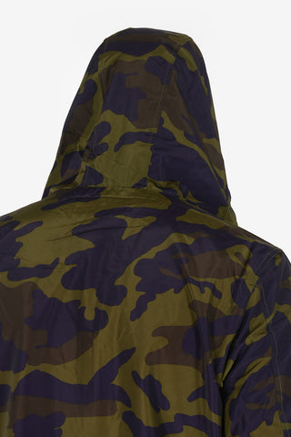 Camouflage J-ACOUSMATIC Jacket with Zip Closure