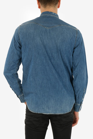 Snap Button Denim D-ROOKE Shirt