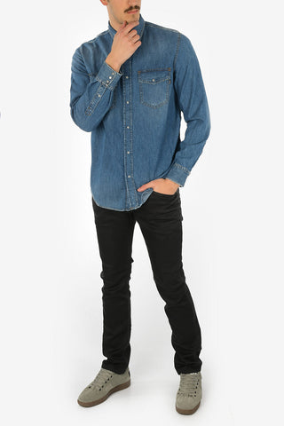 Snap Button Denim D-ROOKE Shirt