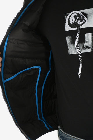 Full Zip W-HANKS-QUILT Down Jacket