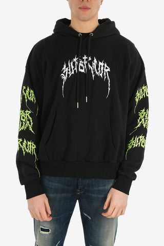 Embroidered Back Hooded S-ALBY-BX3 Sweatshirt