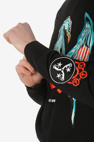 Embroidered S-BAY-EMB Crew-Neck Sweatshirt