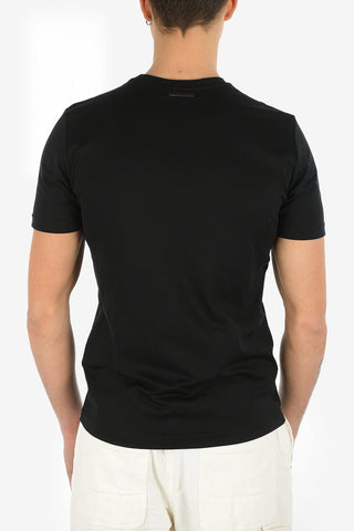 BLACK GOLD T-shirt TY-X1 con Ricamo e Stampa