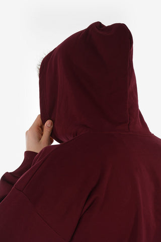 Logo-Embroidered Hooded S-DIVISION Sweatshirt