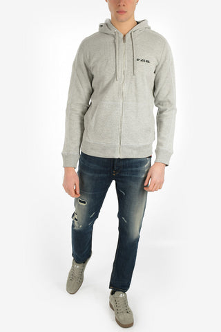 Full Zip S-GINA Sweatshirt with Front Pockets
