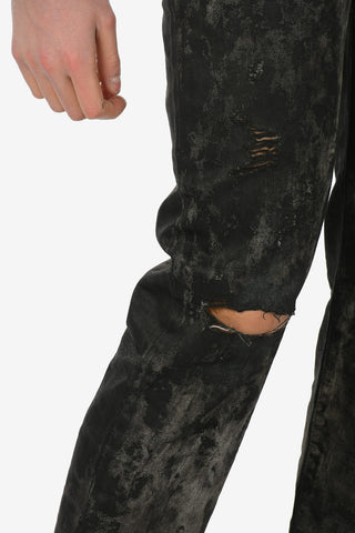 17cm Distressed Effect MHARKY Slim Fit Jeans L32