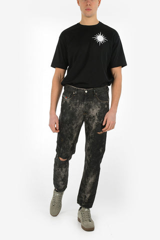 17cm Distressed Effect MHARKY Slim Fit Jeans L32