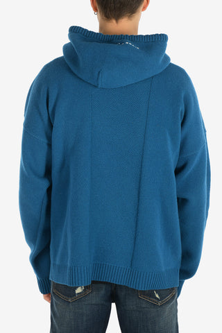 Hooded K-NONAME Sweater with Front Pocket
