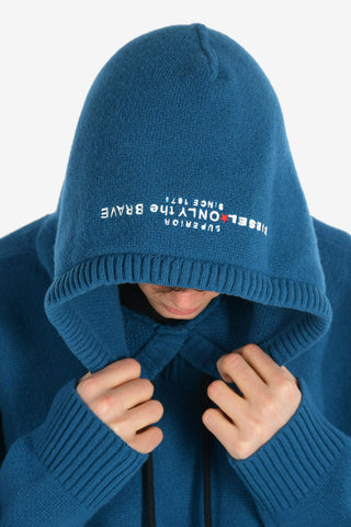 Hooded K-NONAME Sweater with Front Pocket