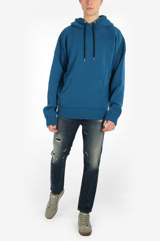 Hooded K-NONAME Sweater with Front Pocket