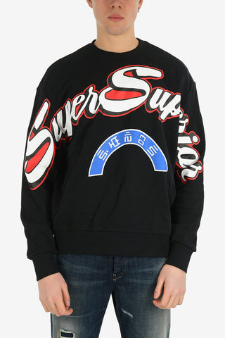 Printed S-BAY-RADIO-PRINT Crew-Neck Sweatshirt